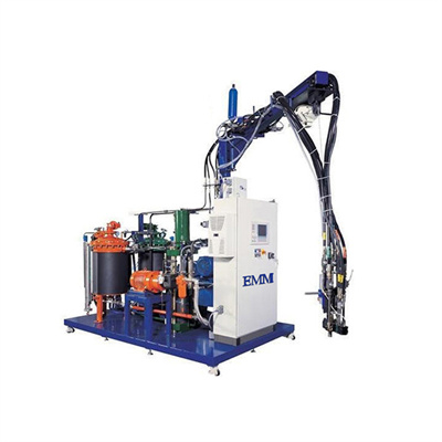 สามส่วนประกอบเครื่องยูรีเทนสำหรับเท PU เรซิ่น Tdi Mdi Ptmeg Moca Bdo Prepolymer E300 PU Elastomer Machine